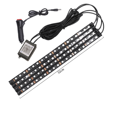 USB Car Interior Ambient Lighting with Music Sync