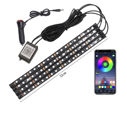 USB Car Interior Ambient Lighting with Music Sync