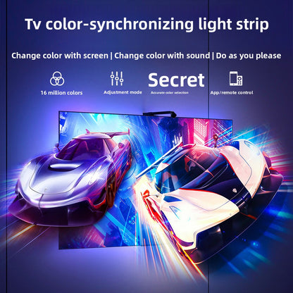 Bluetooth TV Sync RGB LED Ambient Light Strip